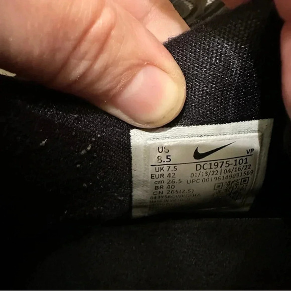 Nike KD 15 Refuge basketball sneakers Men’s 8.5 Black Muliticolor - Picture 8 of 8